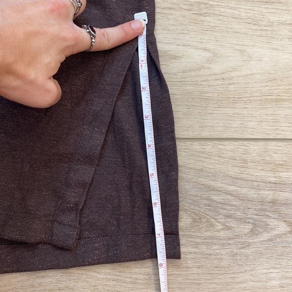 Anthro‎ Wooden Ships Knit Linen Button Front Tunic Lagenlook Forest Minimalist - Picture 11 of 13